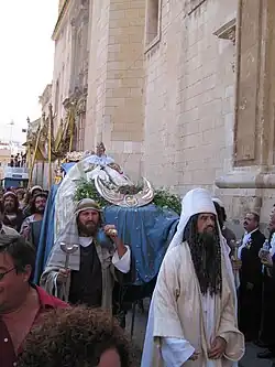 Szene der Mysterienspiele