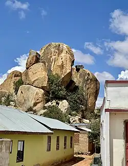 Felsformation in Misuna