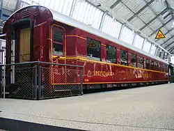 Speisewagen der MITROPA im Deutschen Museum, Vorkriegsbauart