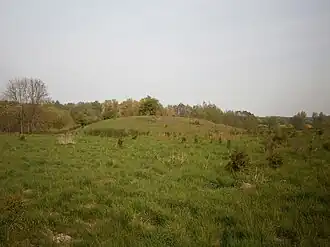 Mörderberg Blick zum Turmhügel