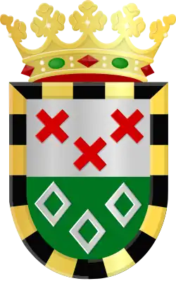 Wappen der Gemeinde Moerdijk