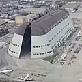 Moffett Field Hangar One, 1992