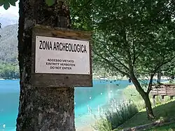 Das seit 1965 als archäologische Stätte geschützte Gebiet