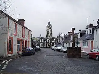 Zentrum von Moniaive