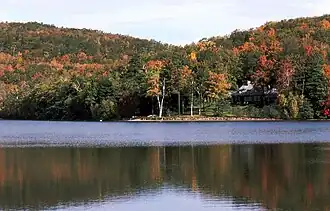 Der Lac Seigneurial in Gipfelnähe