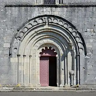 Westportal von Saint-Maurice