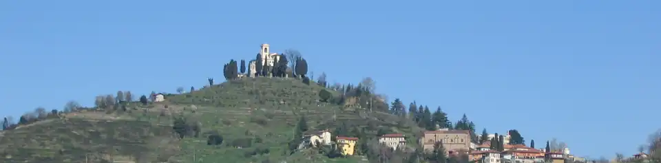 Die Wallfahrtskirche Montevecchia.