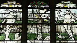 Fenster 113: Versuchung Adams und Evas