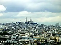 Butte Montmartre mit Basilika Sacré Coeur