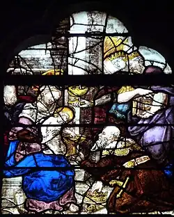 Fenster 12, Anbetung der Heiligen Drei Könige