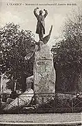Statue eines Poilu, der den deutschen Adler zertrampelt (1922), 1940 zerstört