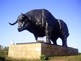 Denkmal „El Toro“ in Paso de Los Toros