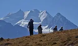 «Stand» (Moosalp) mit Mischabelgruppe