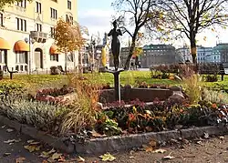 Morgonbad im Rosenbadsparken, Stockholm