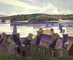 Morning calm, Camaret, Frankreich (1926)