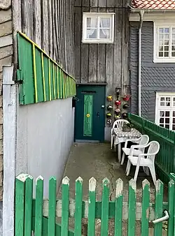 Rückwärtiger Eingang zu Morsbach 34