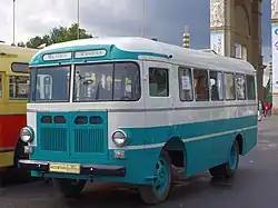 Ein restaurierter RAF-251 in Moskau (2013)