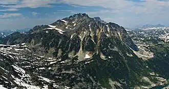 Mount Gandalf, Südostansicht