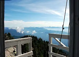 Blick vom Feuerwachturm am Mount Pilchuck