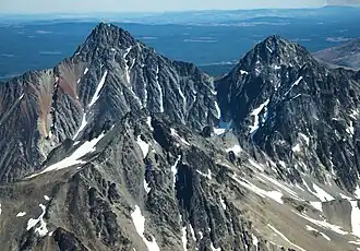 Westflanke des Tŝ’ilʔoŝ