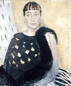 Pelzverbrämtes Cape, Mrs. Clement Cross (1934)