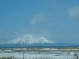 Der Rishiri im Winter 2004