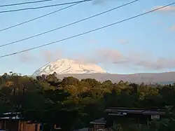 Mwika Kaskazini mit Blick auf den Kilimandscharo