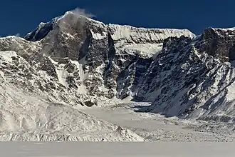 Blick von Süden auf den Mount Shand