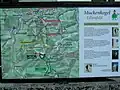 Informationstafel auf dem Muckenkogel