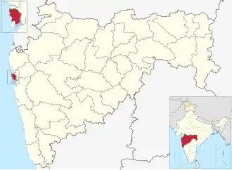 Lagekarte des Distrikts