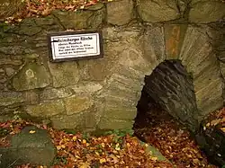 Oberes Mundloch der Reinsberger Rösche