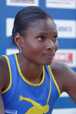 Muriel Hurtis-Houairi fehlten fünf Hundertstelsekunden, um als Vierte ihres Viertelfinales im Halbfinale dabei zu sein