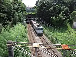 Güterzug auf der Musashino-Südlinie