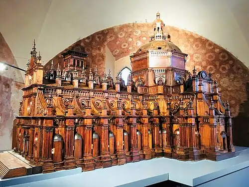 Modell des Doms von Pavia (1497), Stadtmuseen von Pavia.