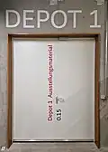 Eingangstüre Depot 1