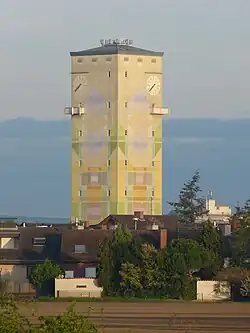 Wasserturm Mutterstadt, Blick von Südost (2014)