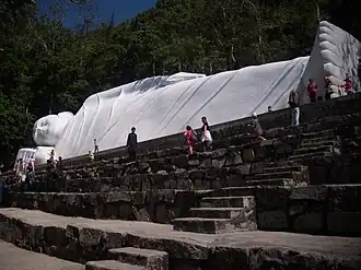 Schlafender Buddha auf dem Tà Cú