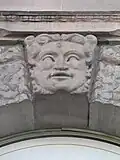 Maskaron an der Fassade