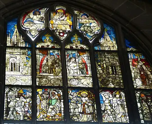 Paumgartner-Fenster in St. Lorenz (1456)