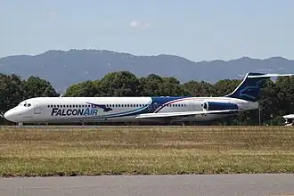 MD-83 der Falcon Air Express