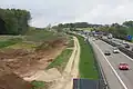 Bauvorbereitungen für die parallel verlaufende Schnellfahrstrecke bei Widderstall, 2013