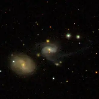 Arp 181 (NGC 3212 und NGC 3215)
