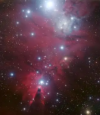 Nebel Sharpless 2-273 im Christbaumhaufen (NGC 2264)