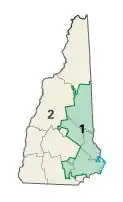 New Hampshire: Kongress-Wahlkreise