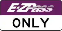 Aufforderung zum Einfahren für E-ZPass-Nutzer (New Jersey)