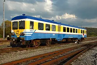 Museal erhaltener Triebwagen 4407 im Jahr 2012