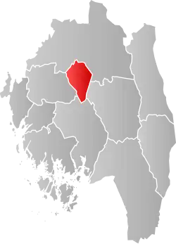 Lage der Kommune in der Provinz Østfold
