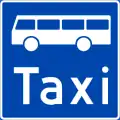 Fahrspur für Busse/Taxis