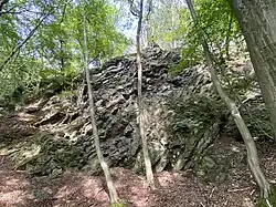 Markante Silikatfelsen