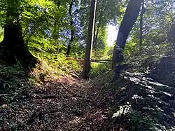 Relief im Trockental